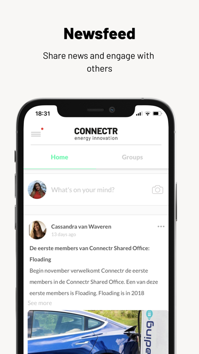 Connectr Innovation Lab App Screenshot