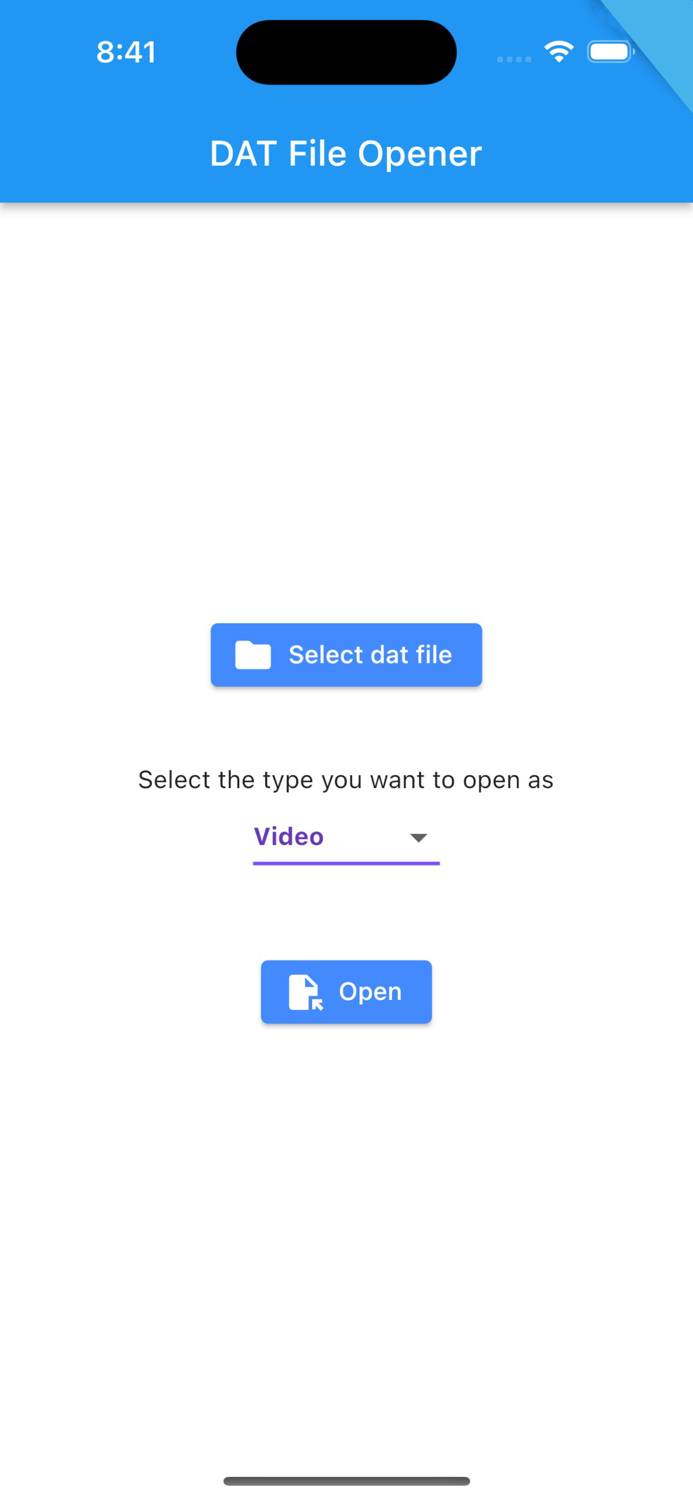 Dat File Viewer. Open Dat File