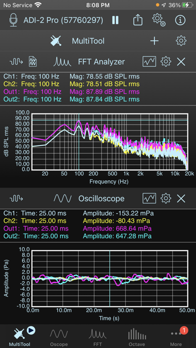 SignalScope X Screenshot