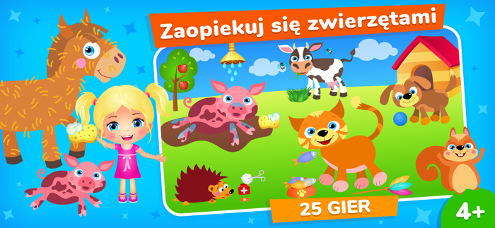 Gry dla Dzieci Małe Zwierzęta