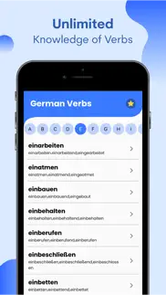 german verbs conjugator iphone screenshot 4