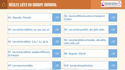 Mémo italien B1-B2 Screenshot