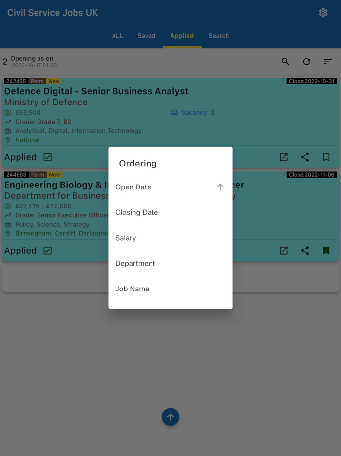 Civil Service Jobs UK