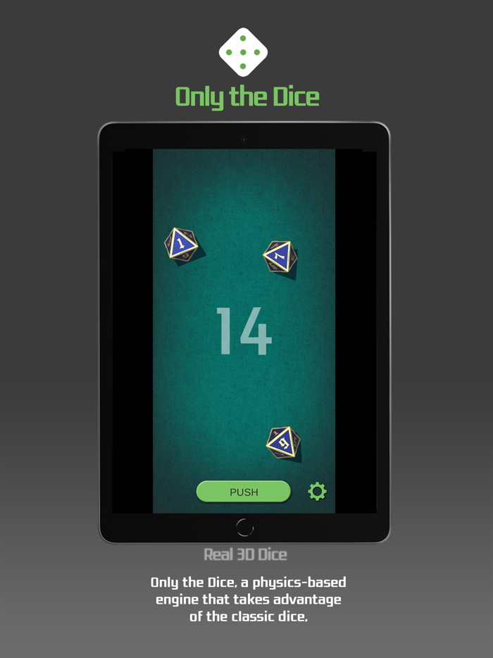 Only the Dice - Real 3D Dice