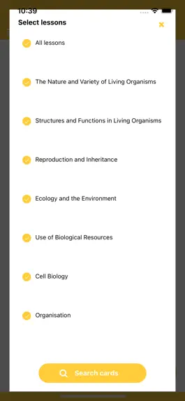 Game screenshot GCSE Biology Flashcards apk
