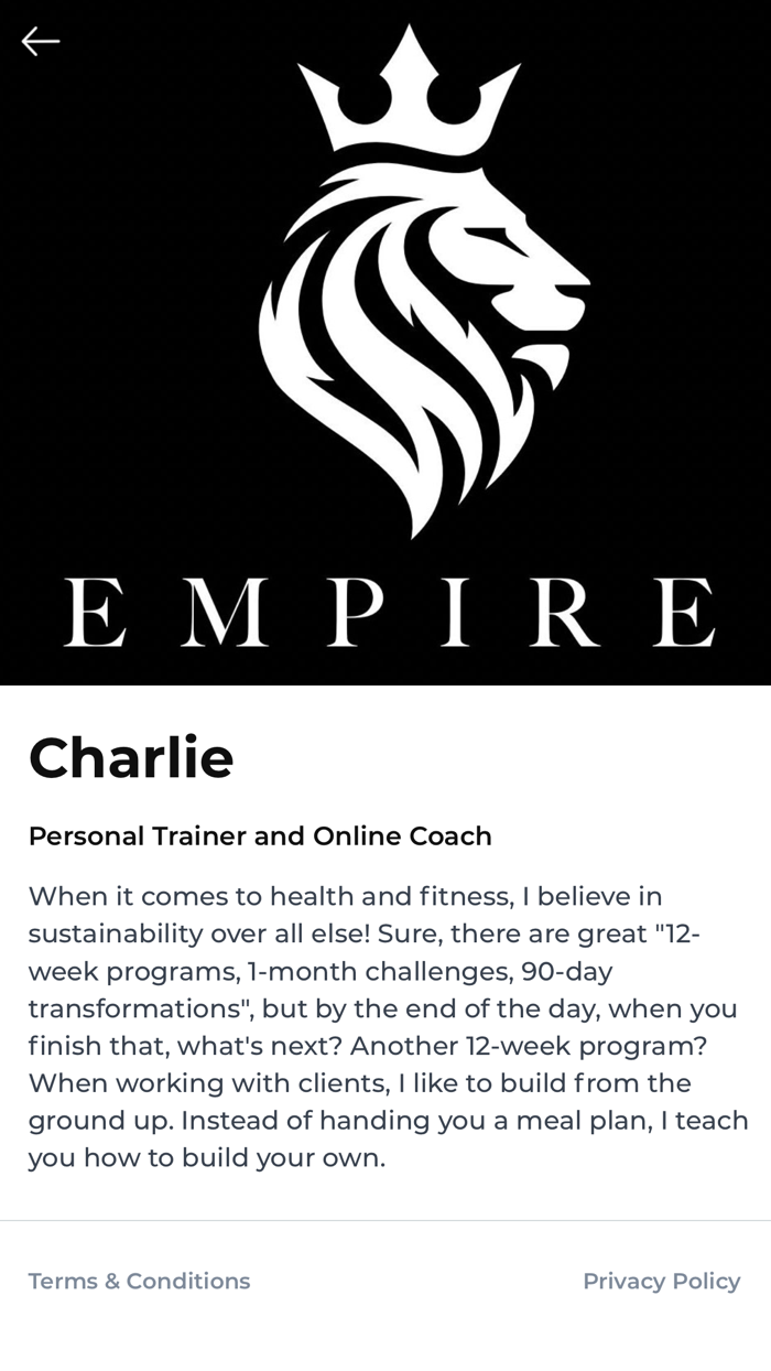 Empire Fitness Coach