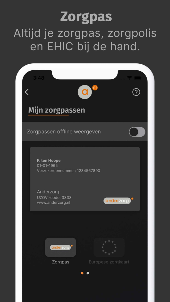 Anderzorg app