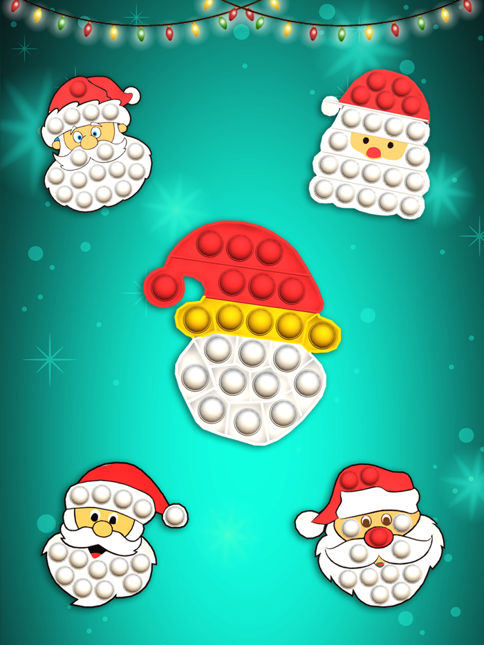 Pop It Christmas Fidget Toys