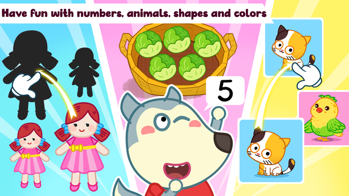 Wolfoo Math Learning Game