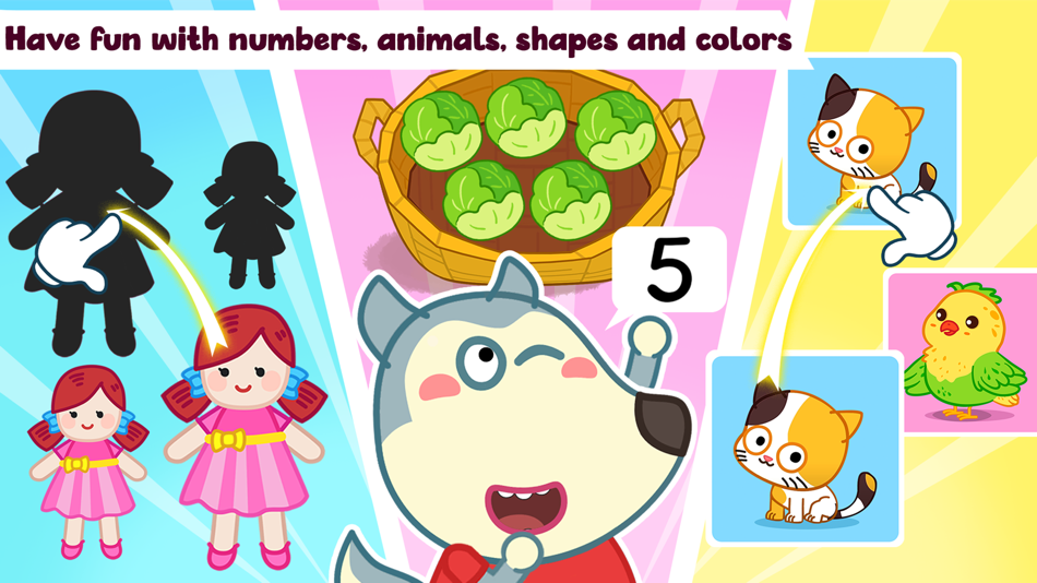 #2. Wolfoo Math Learning Game (iOS) 由: WOLFOO LLC