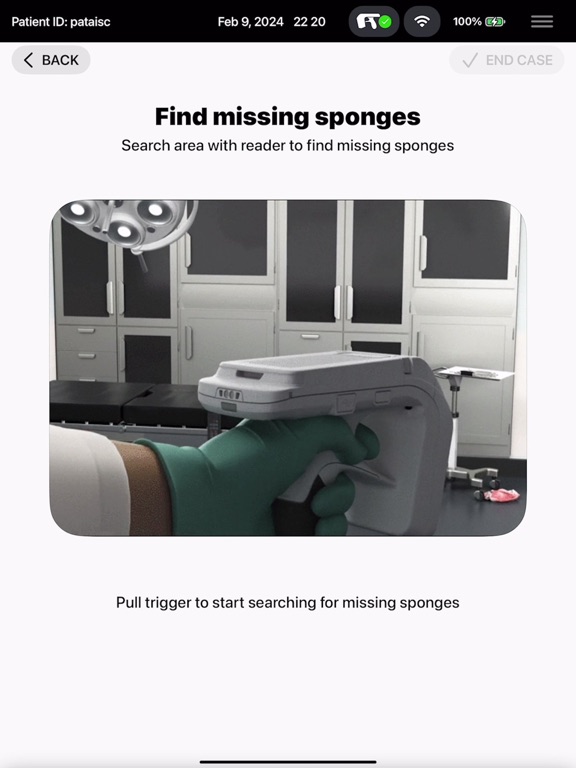 SurgiCount+ iPad screenshot 4 - Medical app