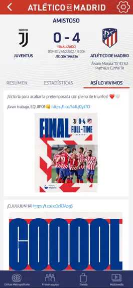 Game screenshot Atlético de Madrid hack