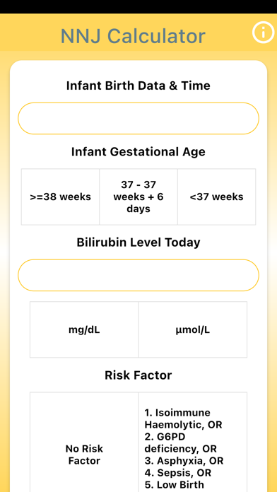 My NNJ Calculator Screenshot