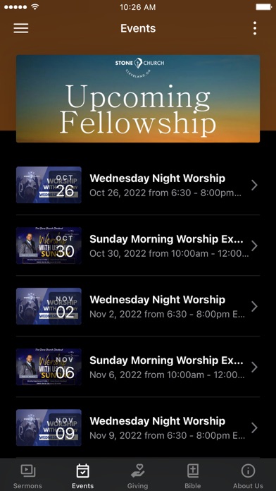 The Stone Church Cleveland Screenshot