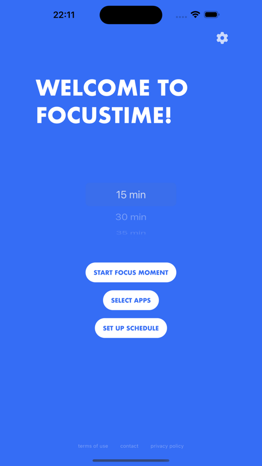 #4. FocusTime - block apps (iOS) By: Mark van der Linden