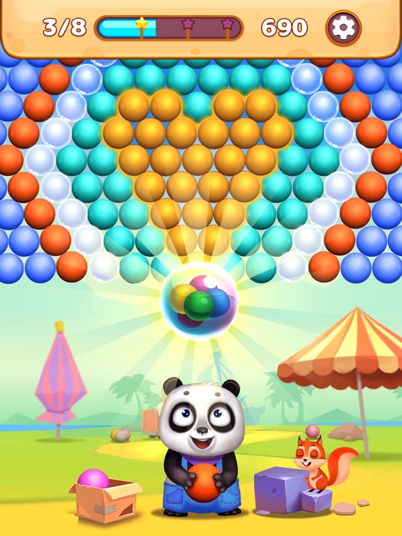 Screenshot #6 pour Panda Bubble Shooter Puzzle