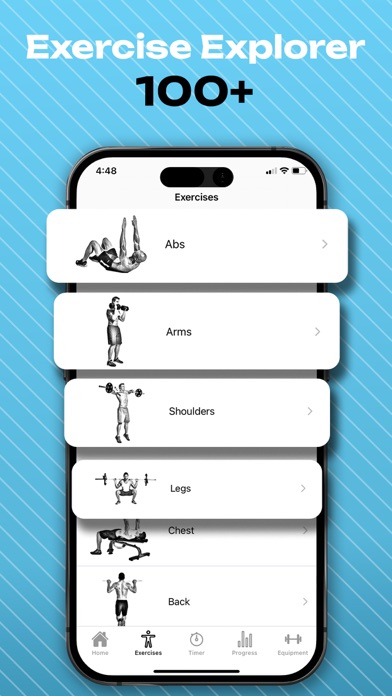 Beginner Workout Plans for Gymのおすすめ画像4