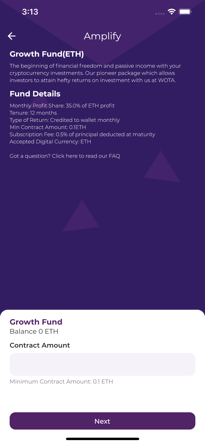 Wota Amplify Your Crypto