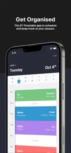School Timetable screenshot #1 for iPhone