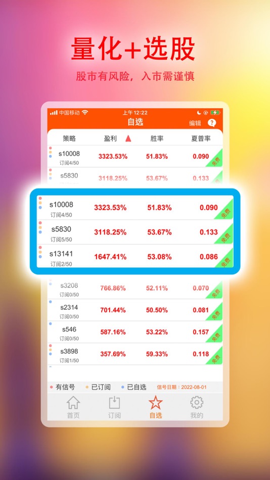 量化与选股-炒股选股财富软件 - 1.1.0 - (iOS)