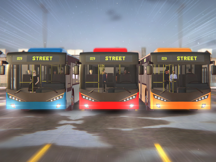 Red Bus Game Driving Simulator