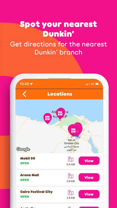 Dunkin' Egypt Screenshot