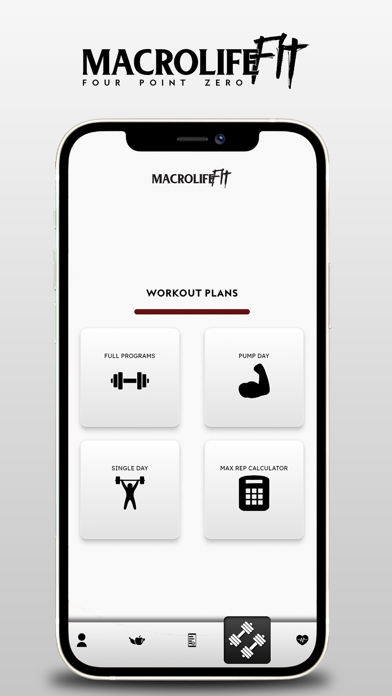 MacroLife Fit App Screenshot