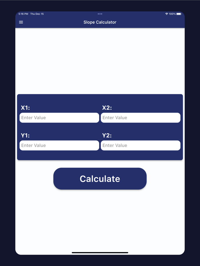 Slope Calculator with Steps