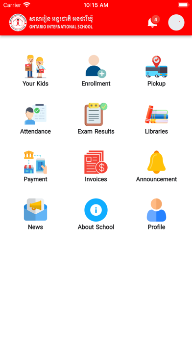 Ontario App Screenshot