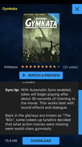 Download RiffTrax - Movies Made Funny! Game screenshot RiffTrax - Movies Made Funny! hack