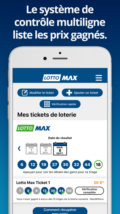 Screenshot #3 pour Lotto Max