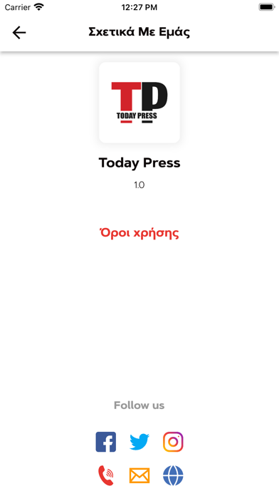 TodayPress Screenshot