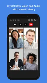 teamlink video conferencing iphone screenshot 1