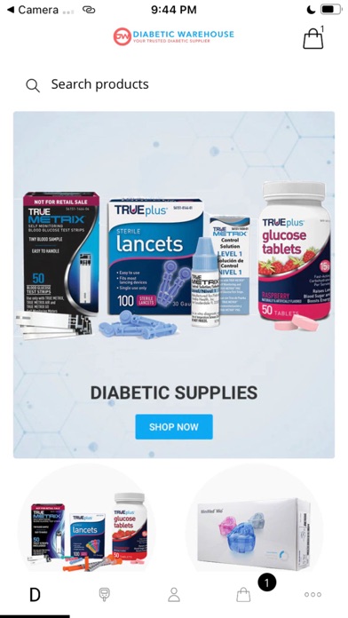Diabetic Warehouse Screenshot