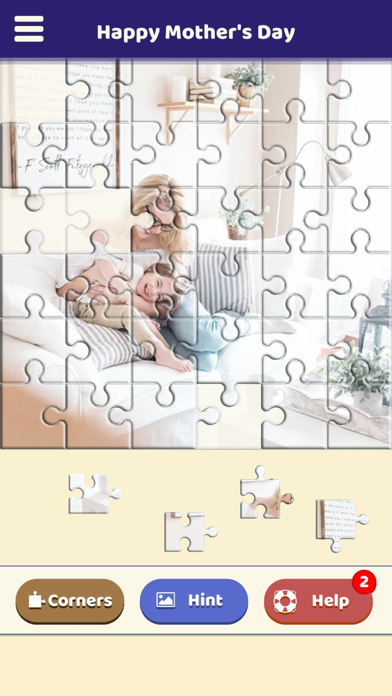 Happy Mother's Day Puzzle Screenshot