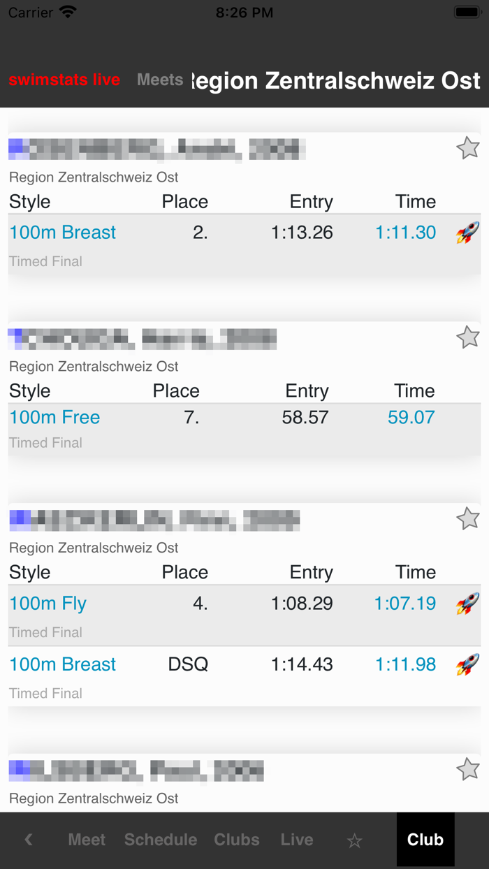 swimstats live