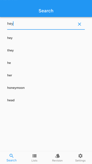 Auslan Dictionary Screenshot