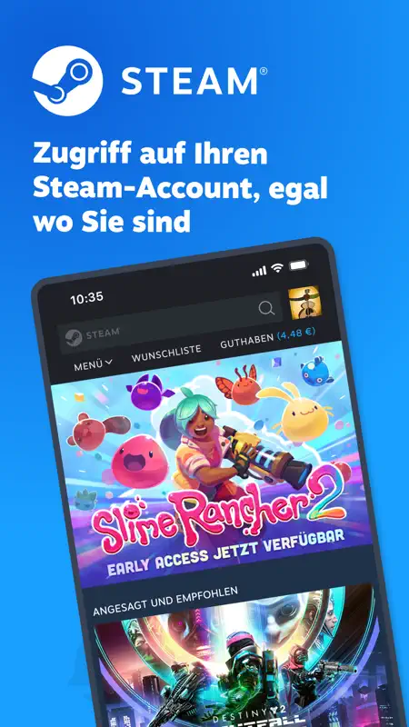 Steam Mobile screenshot 1 of 7