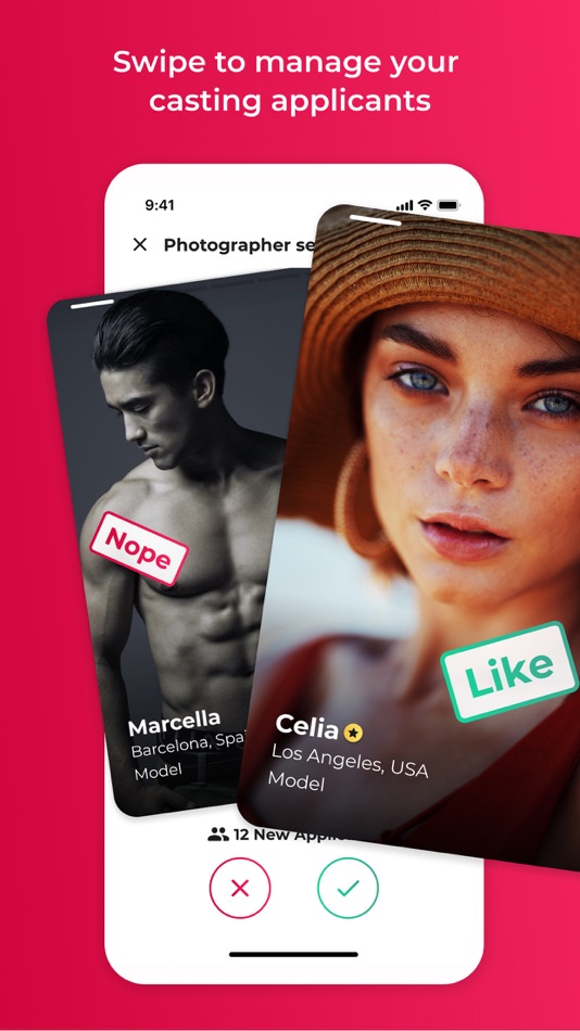 #4. Model Now: Models & Castings (iOS) Podle: CREATIVE TALENTS EVOLUTION S.L.