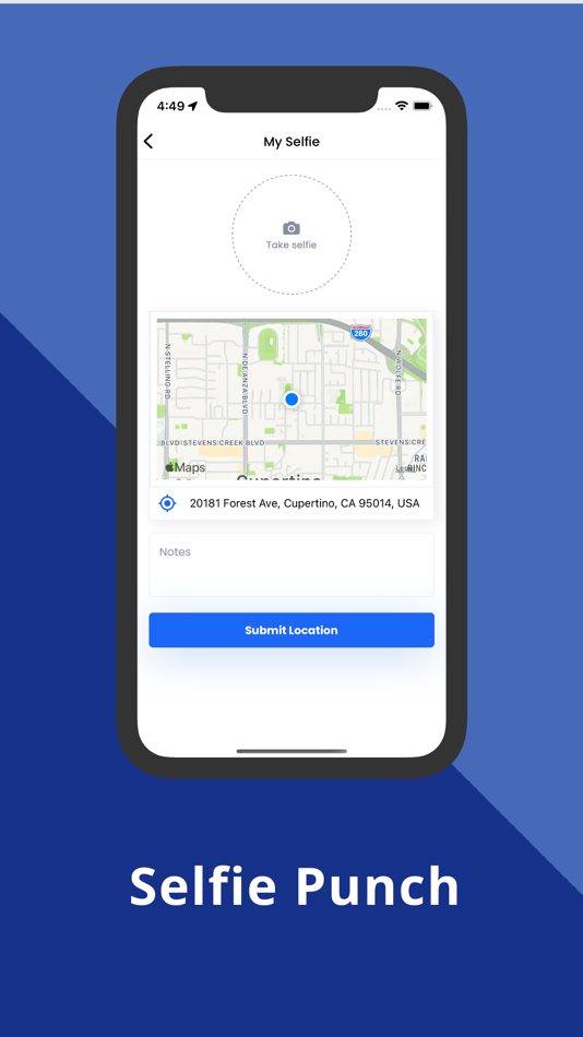 #8. Team Office - Attendance App (iOS) Podle: TEAM OFFICE SOFTECH PVT. LTD.