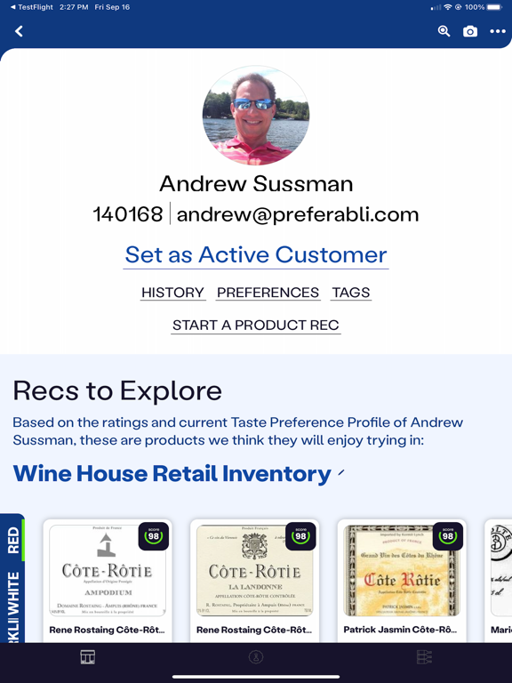 Screenshot #5 pour Preferabli Manager