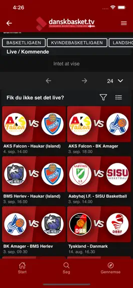 Game screenshot Danskbasket.tv mod apk
