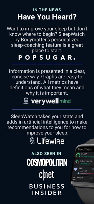 SleepWatch - Top Sleep Tracker on the App Store