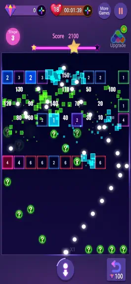 Game screenshot Neon Bricks Master mod apk