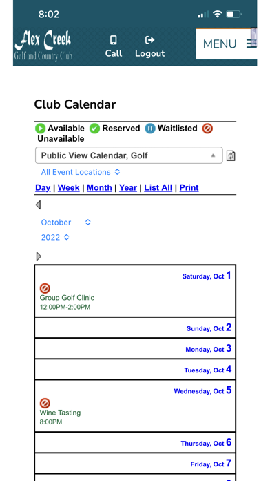 Screenshot 2 of Flex Creek App