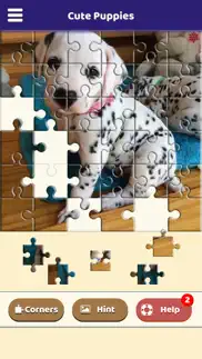 cute puppies jigsaw puzzle iphone screenshot 4