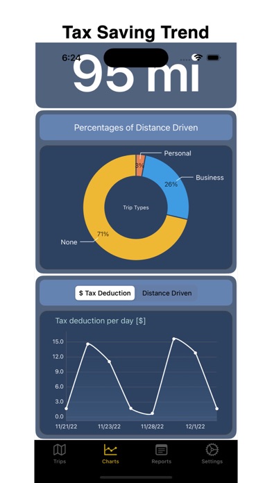 MileageRecorder Screenshot