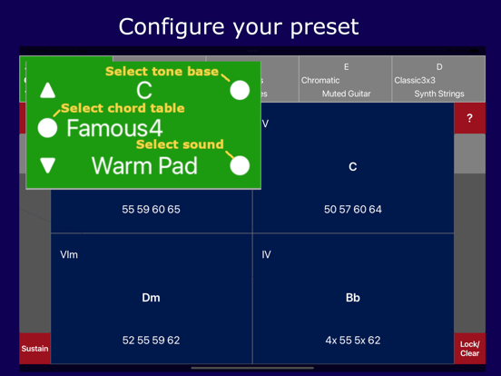 MsyChords iPad screenshot 3 - Music app