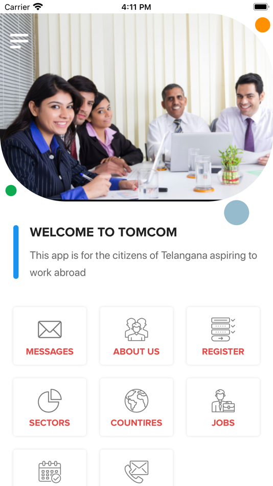 #1. TOMCOM (iOS) 由: LRR Technologies (Hyderabad) Private Limited