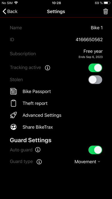 ÅSKA BIKE Screenshot